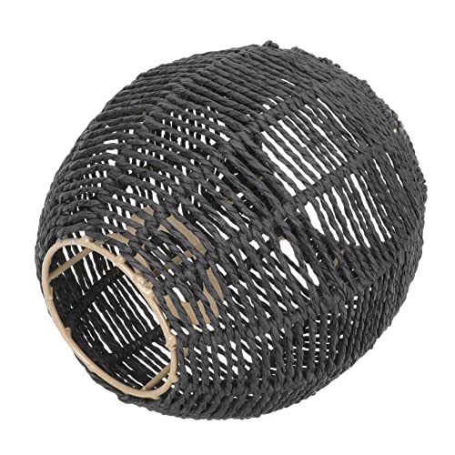 Gadpiparty Retro Wandleuchte mit Handgewebtem Lampenschirm Papier Chic Deckenleuchte für Wohnzimmer Restaurant und Langlebig und für Verschiedene Innenräume von Gadpiparty