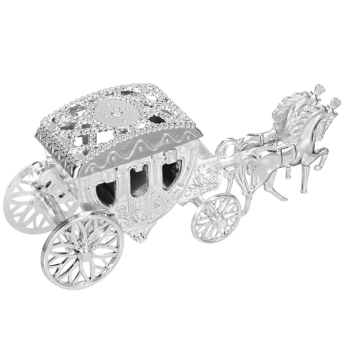 Gadpiparty Royal Kutsche Favor Boxen Befüllbare Bonbonschachteln Kutsche Hochzeitsgeschenke Verpackung Box Für Hochzeiten Geburtstagsfeier Silber von Gadpiparty