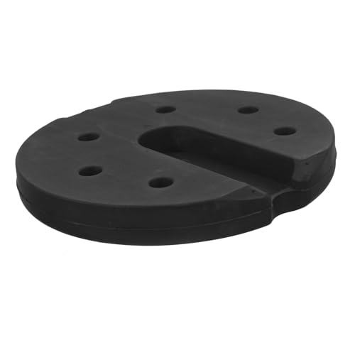 Gadpiparty Runde Lampenbasis aus Metall Stabiles Gewicht für Stehlampe und Schreibtischlampe DIY Lampenfuß Robust und für Nachttisch Büro Wohnzimmer von Gadpiparty