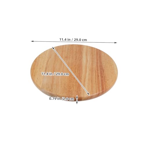 Gadpiparty Rundes Holz Sitzpolster Ersatz für Barhocker Stabile Verstärkung Kompatibel Polierte Oberfläche Leicht zu Reinigen für Esszimmer Bars und Gewerbliche Bereiche Gadpiparty Rundes Holz Sitzpolster Ersatz für Barhocker Stabile Verstärkung Kompatibel Polierte Oberfläche Leicht zu Reinigen für Esszimmer Bars und Gewerbliche Bereiche von Gadpiparty