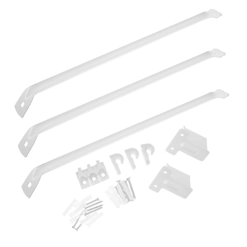 Gadpiparty Rv Halterung Set Plattform mit Halterungen Kabelclips und Endhalterungen Stabile Aufbewahrung und Kabelmanagement für Wohnmobil Büro Trailer und Camper von Gadpiparty