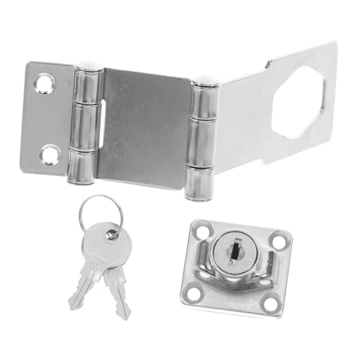 Gadpiparty Schloss mit Schlüssel Zinklegierung Sicherheits überfalle für Schränke Schubladen Schuhschrank Vielseitig Abschließbar Robust und Schnell Montierbar Gadpiparty Schloss mit Schlüssel Zinklegierung Sicherheits überfalle für Schränke Schubladen Schuhschrank Vielseitig Abschließbar Robust und Schnell Montierbar von Gadpiparty