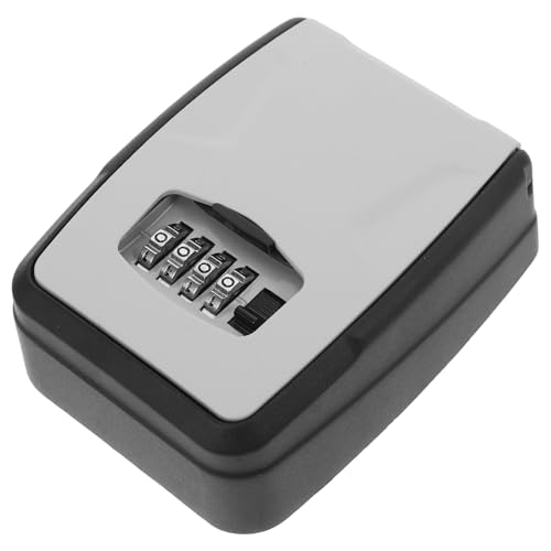 Gadpiparty Schlüsselbox mit Code für Wandmontage Wetterfeste Metall Schlüsselaufbewahrung für und Außenbereiche Robuste Langlebige und Einfach zu Installierende Schlüsselbox für Sichere Gadpiparty Schlüsselbox mit Code für Wandmontage Wetterfeste Metall Schlüsselaufbewahrung für und Außenbereiche Robuste Langlebige und Einfach zu Installierende Schlüsselbox für Sichere von Gadpiparty