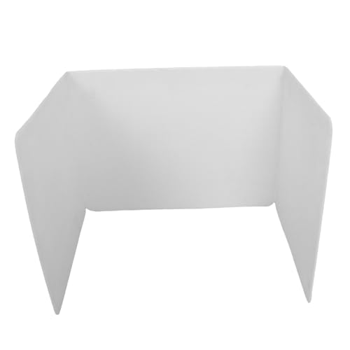 Gadpiparty Schülerschreibtisch-trennwand aus Weißem Kunststoff Wiederverwendbarer Leichter Sichtschutz für Prüfungen und Lernbereiche Hygienische Faltbare Desktop-abtrennung für Klassenräume Gadpiparty Schülerschreibtisch-trennwand aus Weißem Kunststoff Wiederverwendbarer Leichter Sichtschutz für Prüfungen und Lernbereiche Hygienische Faltbare Desktop-abtrennung für Klassenräume von Gadpiparty