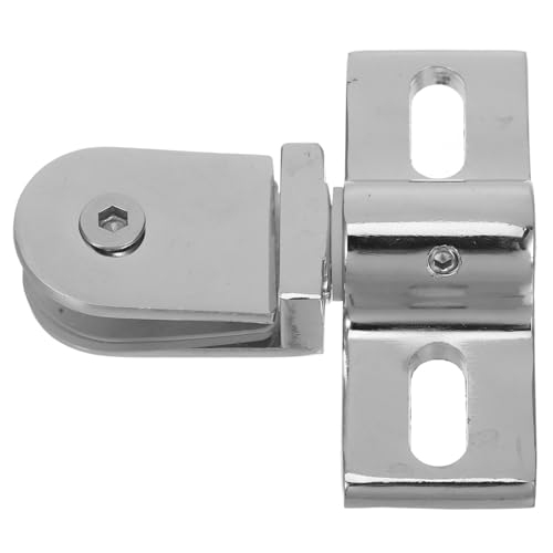 Gadpiparty Schwerlast Glas Duschtür Pivot Scharnier Beidseitig Drehbar Edelstahl für Bad und Glasduschen Inklusive Montagematerial Robust und Langlebig Einfache Installation von Gadpiparty