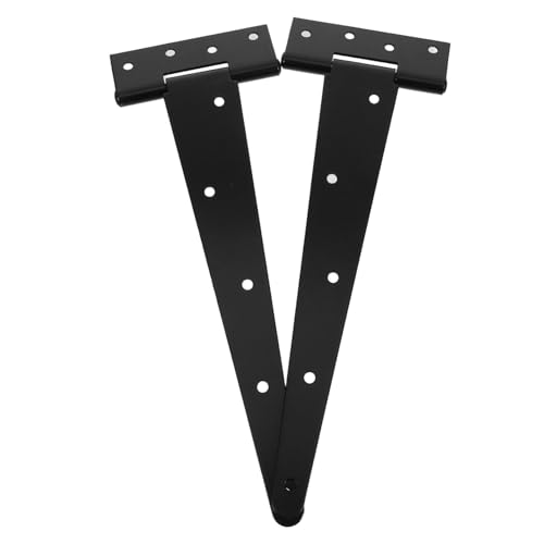 Gadpiparty Schwerlast Türscharnier Form Verlängert Tragfähig Aus Eisen Für Holztore Gartentore Hohe Stabilität Und Langlebigkeit Mit Schrauben von Gadpiparty