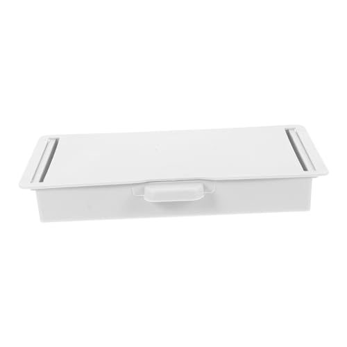 Gadpiparty Selbstklebender Schreibtisch Organizer Versteckte Stiftablage Ausziehbare Schublade für Büro und Schule Langlebiges Kunststoffmaterial Platzsparende Ablage unter Tisch von Gadpiparty