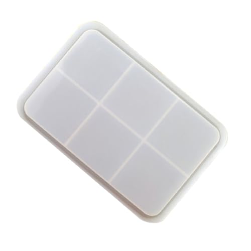 Gadpiparty Silikonform DIY Tablett Silikon Tray Mould Langlebig Flexibel Sicher für Epoxidharz Kunsthandwerk Kreative Bastelprojekte Einfache Anwendung von Gadpiparty