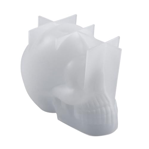 Gadpiparty Silikonform Schädel DIY Kerzengießform Halloween Schädelkerzen Form für Paraffin Bienenwachs Handwerk Dekoration mit Glatter Antihaftender Oberfläche Gadpiparty Silikonform Schädel DIY Kerzengießform Halloween Schädelkerzen Form für Paraffin Bienenwachs Handwerk Dekoration mit Glatter Antihaftender Oberfläche von Gadpiparty