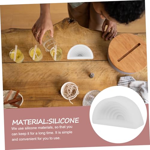 Gadpiparty Silikonform für Kerzenherstellung Flexible DIY Duftkerzenform in Regenbogen-halbrund-design Leicht Langlebig Abriebfest Einfach zu Entformen und Reinigen für Anfänger und Kreative Gadpiparty Silikonform für Kerzenherstellung Flexible DIY Duftkerzenform in Regenbogen-halbrund-design Leicht Langlebig Abriebfest Einfach zu Entformen und Reinigen für Anfänger und Kreative von Gadpiparty