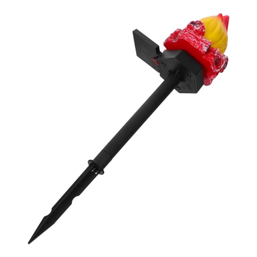 Gadpiparty Solarleuchten Außen Gartenlampe mit Flammeneffekt Wasserdichte Solarleuchte für Garten Terrasse und Weg Solarbetriebene Led-lichtstäbe mit Realistischem Flackern Wetterfeste von Gadpiparty