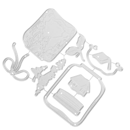 Gadpiparty Stanzformen Für Kartenherstellung Stanzungen Für Scrapbook DIY-stanzform Aus Metall Stanzform Für Dekor Bastelschablone Stanzformen-Schablone Für Fotorahmen von Gadpiparty