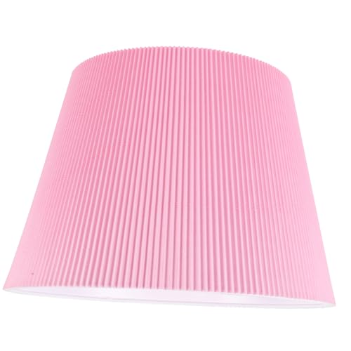 Gadpiparty Stofflampenschirm für Tisch und Stehlampe Eleganter Lampenschirm Rosa Dekorativ und Robust für Nachttisch und Schreibtischlampen Installieren von Gadpiparty