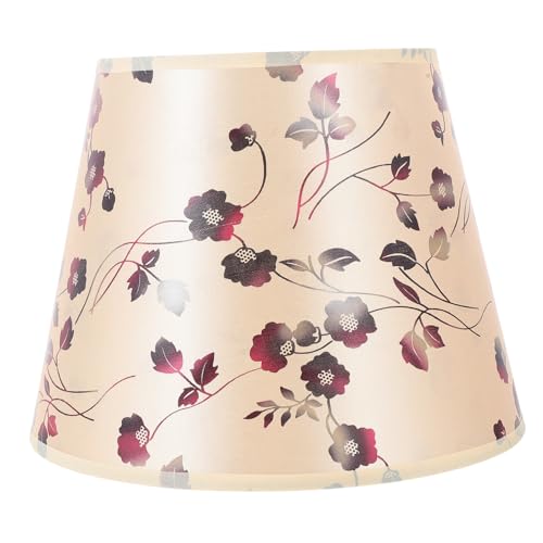 Gadpiparty Stylischer Lampenschirm PVC für Tischlampen Schutzabdeckung für Schlafzimmer Büro und Wohnzimmer Einfache Installation Sanftes Licht Fassung von Gadpiparty
