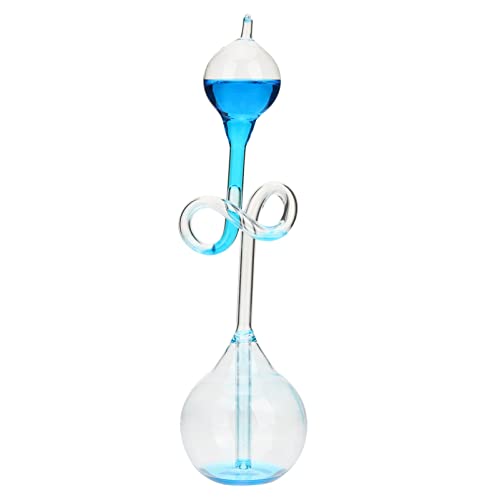 Gadpiparty Kreative Sanduhr Aus Glas Temperatursensitive Dekoration Einzigartiges Design Für Schreibtisch Geschenkidee Für Freunde Kunstvolle Wohnaccessoires von Gadpiparty