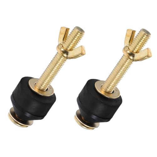 Gadpiparty Toilettensitz Schrauben Wc sitz Montage Zubehör für Alte Spülkästen Rostfreie Befestigungsschrauben mit Dichtung Einfache Installation Wasserundurchlässig Langlebig Passend für von Gadpiparty