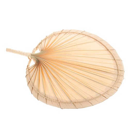 Gadpiparty Tragbarer Handgefertigter Vintage Fächer Palmblatt Chinesischer Stil Rustikales Design für Hochzeit und Dekoration Leichte und Praktische Handventilatoren Gadpiparty Tragbarer Handgefertigter Vintage Fächer Palmblatt Chinesischer Stil Rustikales Design für Hochzeit und Dekoration Leichte und Praktische Handventilatoren von Gadpiparty