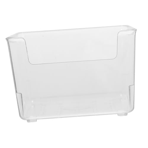 Gadpiparty Transparente Aufbewahrungsbox für Büro Notizzettel Kompakter Memo Organizer mit Multifunktionalem Design Langlebig und Handlich für Schreibtisch und Ordnung im Arbeitsbereich von Gadpiparty