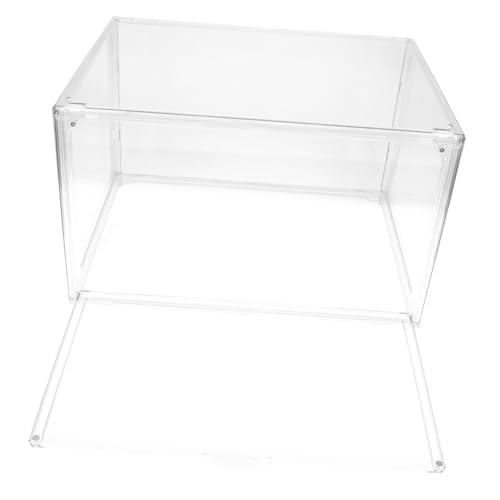 Gadpiparty Transparente Stapelbare Aufbewahrungsbox für Schreibtisch mit Offenem Deckel Kleines Bücherregal Organizer für Studenten Multifunktionale Staubschutz Aufbewahrung für Büro und Gadpiparty Transparente Stapelbare Aufbewahrungsbox für Schreibtisch mit Offenem Deckel Kleines Bücherregal Organizer für Studenten Multifunktionale Staubschutz Aufbewahrung für Büro und von Gadpiparty