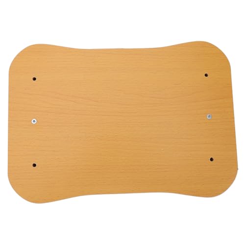 Gadpiparty Tritthocker Schreibtischhocker Fußbank Fußstütze für unter dem Schreibtisch Fußhocker unter dem Schreibtisch Stühle Stand kleiner Stuhl Füße stehen hölzern Khaki von Gadpiparty