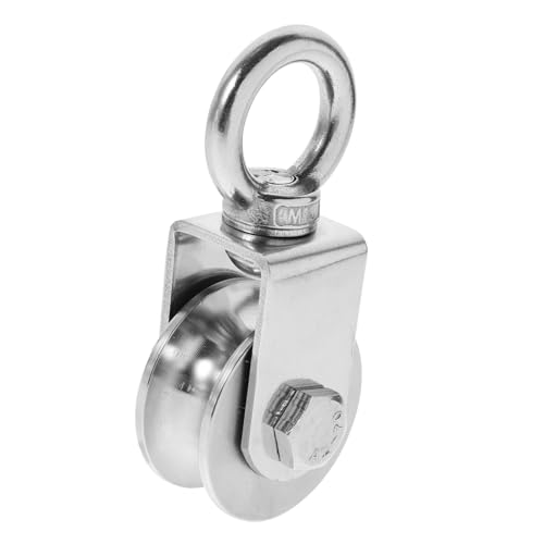 Gadpiparty U Umlenkrolle Rostbeständige Drahtscheibe für Kabelseil und Flaschenzugsysteme Hohe Traglast Langlebig und Stabil für Innen und Außeneinsatz Gadpiparty U Umlenkrolle Rostbeständige Drahtscheibe für Kabelseil und Flaschenzugsysteme Hohe Traglast Langlebig und Stabil für Innen und Außeneinsatz von Gadpiparty