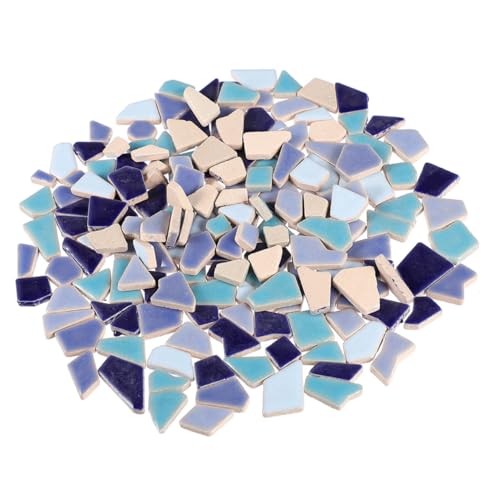 Gadpiparty Unregelmäßige Keramik Mosaiksteine für DIY Bastelarbeiten Langlebige Stabile Fliesen für Schmuck Blumentöpfe Wanddekoration Geeignet für Innen Außenbereiche Gadpiparty Unregelmäßige Keramik Mosaiksteine für DIY Bastelarbeiten Langlebige Stabile Fliesen für Schmuck Blumentöpfe Wanddekoration Geeignet für Innen Außenbereiche von Gadpiparty