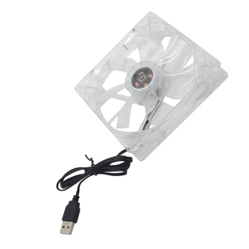 Gadpiparty Usb-Doppellüfter 12 Cm Usb-Lüfter Für Router Receiver Schrank Computer Abs-Material Weiß Gadpiparty Usb-Doppellüfter 12 Cm Usb-Lüfter Für Router Receiver Schrank Computer Abs-Material Weiß von Gadpiparty