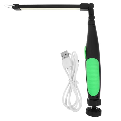 Gadpiparty Usb Wiederaufladbare Led Taschenlampe Mit Cob Technologie Drehbare Arbeitsleuchte Für Autos Camping Und Inspektionen Grün von Gadpiparty