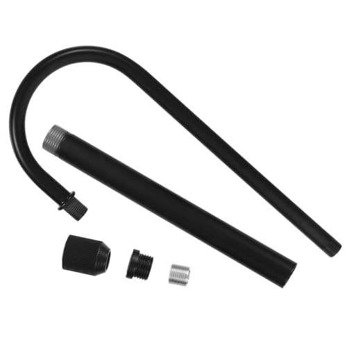 Gadpiparty Verstellbarer Lampenstab aus Robustem Lampenersatzteil für Tischlampen zum Reparieren und Herstellen Funktionales Zubehör für Stilvolle Aromalampe Höhenverstellbar Schwarz von Gadpiparty