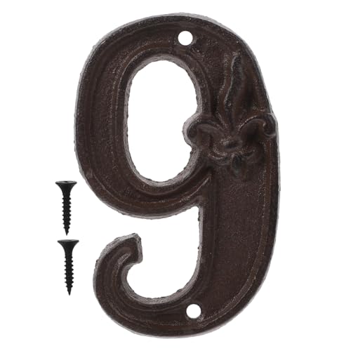 Gadpiparty Vintage Gusseisen Hausnummer mit Hammerschlag effekt Robustes DIY Türschild aus Metall Individuelle Antikoptik für Haus Tor Briefkasten Wetterfest Sichtbar Straße Gadpiparty Vintage Gusseisen Hausnummer mit Hammerschlag effekt Robustes DIY Türschild aus Metall Individuelle Antikoptik für Haus Tor Briefkasten Wetterfest Sichtbar Straße von Gadpiparty