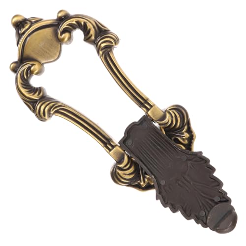 Gadpiparty Vintage Möbelgriff aus Zinklegierung Antiker Schrankgriff mit Geschnitztem Design Robust und Rostbeständig Geeignet für Küchenschränke Kommoden Kleiderschränke für Villentüren und von Gadpiparty