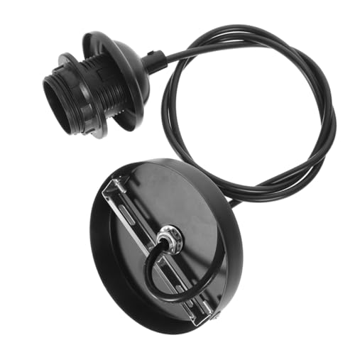 Gadpiparty Vintage Pendelleuchte Fassung Retro Deckenlampe Lampenhalter Feuerfest Hitzeresistent Installieren Ersatz für Hängelampe Wohnzimmer Esszimmer von Gadpiparty