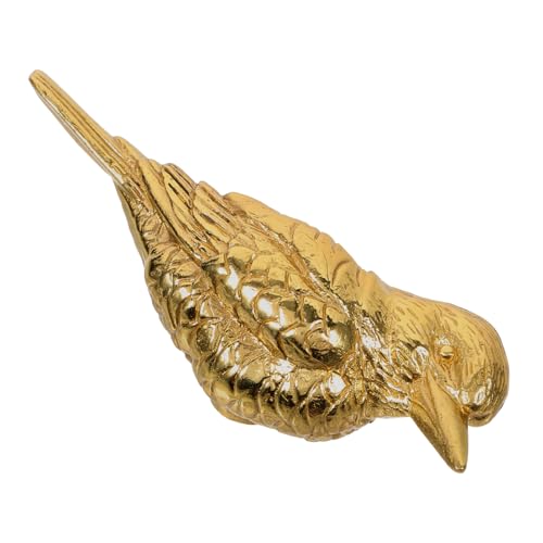 Gadpiparty Vogel Förmiger Möbelgriff Messing Dekorative Schubladenknöpfe für Möbel Schränke und Türen Robuste Langlebige Pull Handles mit Design für Stilvolle Wohnräume Gadpiparty Vogel Förmiger Möbelgriff Messing Dekorative Schubladenknöpfe für Möbel Schränke und Türen Robuste Langlebige Pull Handles mit Design für Stilvolle Wohnräume von Gadpiparty
