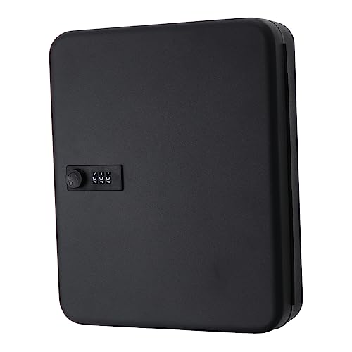 Gadpiparty Wandmontierte Schlüsselspeicherbox mit Fächern Sichere Schlüsselorganisation mit Code für Hausverwaltungen und Werkstätten Schwarz Gadpiparty Wandmontierte Schlüsselspeicherbox mit Fächern Sichere Schlüsselorganisation mit Code für Hausverwaltungen und Werkstätten Schwarz von Gadpiparty