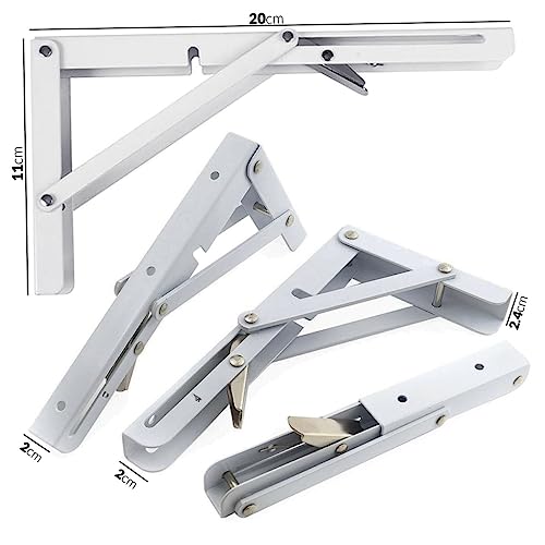 Gadpiparty Wandmontierter Triangular Klappträger Robuste Unterstützung für Langlebig und Rostbeständig für Aufbewahrung von Büchern und Dekorationen Gadpiparty Wandmontierter Triangular Klappträger Robuste Unterstützung für Langlebig und Rostbeständig für Aufbewahrung von Büchern und Dekorationen von Gadpiparty