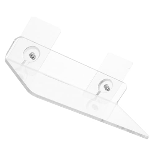 Gadpiparty Wandregal ohne Bohren Küchen Badezimmer Organizer Langlebig Transparent Vielseitig für Shampoo Zahnbürsten Kosmetik und Gewürze Geeignet von Gadpiparty