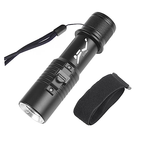 Gadpiparty Wasserdichte Tauchlampe Mit Tragegurt Professionelle -unterwasser-taschenlampe Aus Stoßfest Für Tauchen Camping Und Outdoor-aktivitäten Geeignet von Gadpiparty