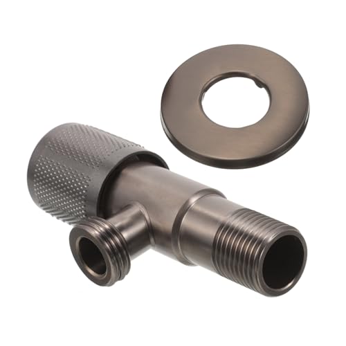 Gadpiparty Wasserhahn Adapter Eingang Ausgänge Duschumstellventil für Waschmaschine und Garten Rostbeständig und Installieren für Heißes und Wasser von Gadpiparty