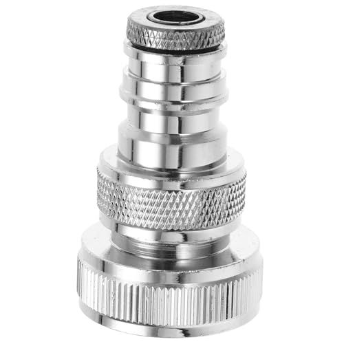 Gadpiparty Wasserhahn Adapter für Waschmaschine Automatischer Stop Wasserventil Anschluss Langlebiger Schlauchkupplung Schnellverbinder mit Dichtender Dichtung Auslaufsicher Einfache Montage von Gadpiparty