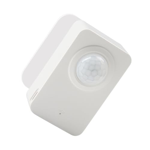 Gadpiparty Wifi Smart Pir Bewegungsmelder Kabellos Infrarot Sensor mit Doppelstromversorgung Batterie USB für Heimautomatisierung Einfache Montage Energiesparend für Küche Schlafzimmer von Gadpiparty
