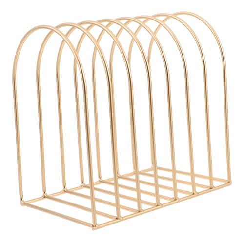 Gadpiparty Schreibtisch-zeitschriftenständer Eisen-Organizer Kompaktes Bücherregal Büro Wohnheim Nachttisch Papier- Und Buch-aktenhalter Gadpiparty Schreibtisch-zeitschriftenständer Eisen-Organizer Kompaktes Bücherregal Büro Wohnheim Nachttisch Papier- Und Buch-aktenhalter von Gadpiparty
