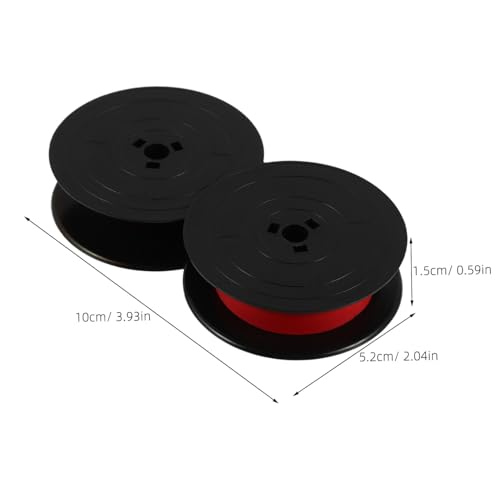 Gadpiparty Zweifarbiges Schreibmaschinenband Schwarz rot für Alte Mechanische Englische Schreibmaschinen Kompatibel mit Flying Fish Long Einfache Installation Präziser und Klarer Druck Gadpiparty Zweifarbiges Schreibmaschinenband Schwarz rot für Alte Mechanische Englische Schreibmaschinen Kompatibel mit Flying Fish Long Einfache Installation Präziser und Klarer Druck von Gadpiparty