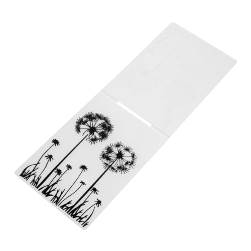Gadpiparty geprägter Ordner Sammelalbum Prägung Scrapbooking Karte farbig Plastikschablonenhandwerk Schablonen Formen Prägemappen Prägeform aus Kunststoff Prägenwerkzeug Weiß von Gadpiparty