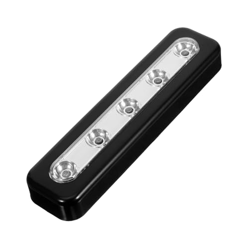 Gadpiparty Kabellose Bewegungsmelder Schrankleuchte Mit Led Selbstklebend Batteriebetrieben Für Treppen Schränke Und Flure Schwarz von Gadpiparty