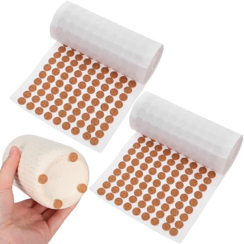 Kork-Pad Protector Selbstklebend Umweltfreundliche GeräUschdäMpfer FüR KüChenschräNke Schutzpads Gegen Kratzer Und StößE 1X1Cm 2000 StüCk von Gadpiparty