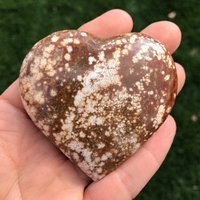 2.8 "Breites Ozean Jaspis Herz von GadsdenGem