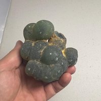 Botryoid Grüner Prehnit - Mali 446 Gramm Botryoid Grüner Prehnit - Mali 446 Gramm von GadsdenGem