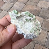 Demantoid Granate Mit Wollastonit Demantoid Granate Mit Wollastonit von GadsdenGem