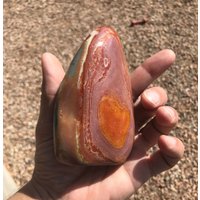 Der 11-cm-Polychrome Jaspis Steht Von Alleine Der 11-cm-Polychrome Jaspis Steht Von Alleine von GadsdenGem