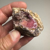 Druzy Pink Salrose Cobaltoan Calcit Kristall von GadsdenGem